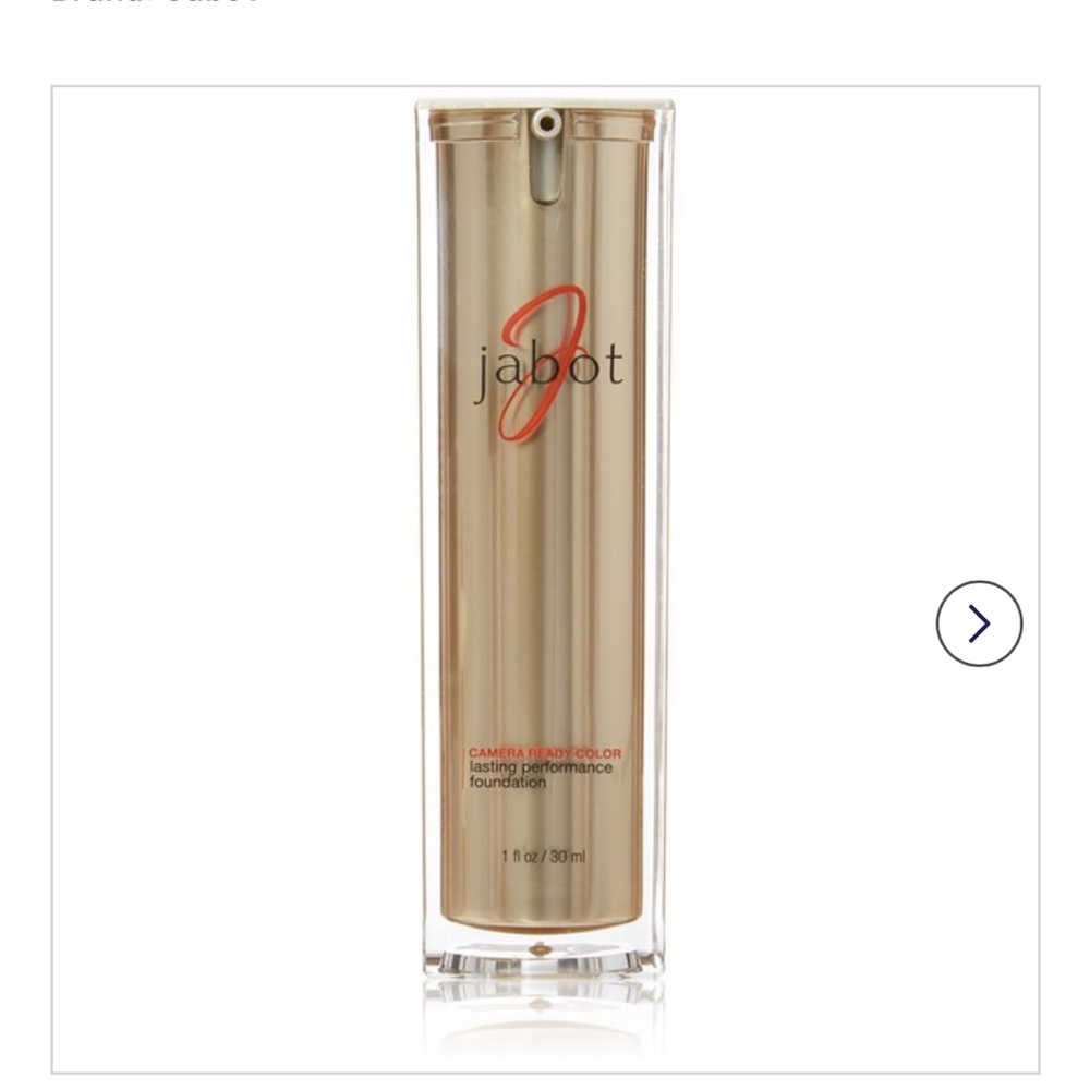 JABOT Nude Beige 
CAMERA READY COLOR
LASTING PERFORMANCE FOUNDATION